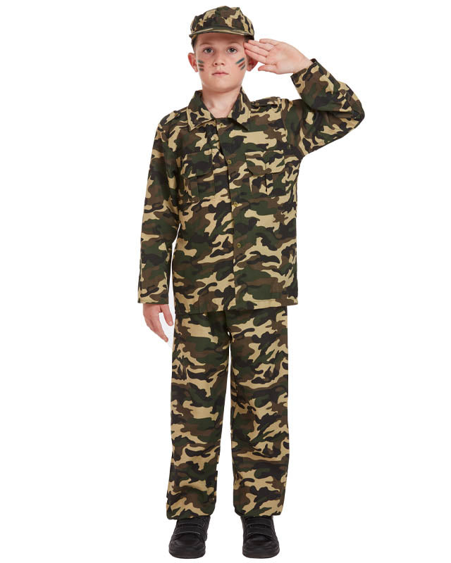 Army Boy - Childs Cotume