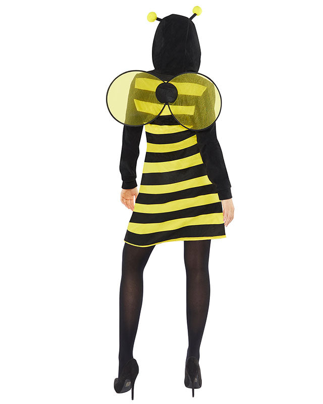 Bee Fleece Dress - Adult Costume