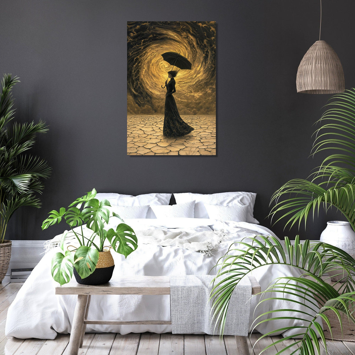 Umbrella's Reverie Canvas