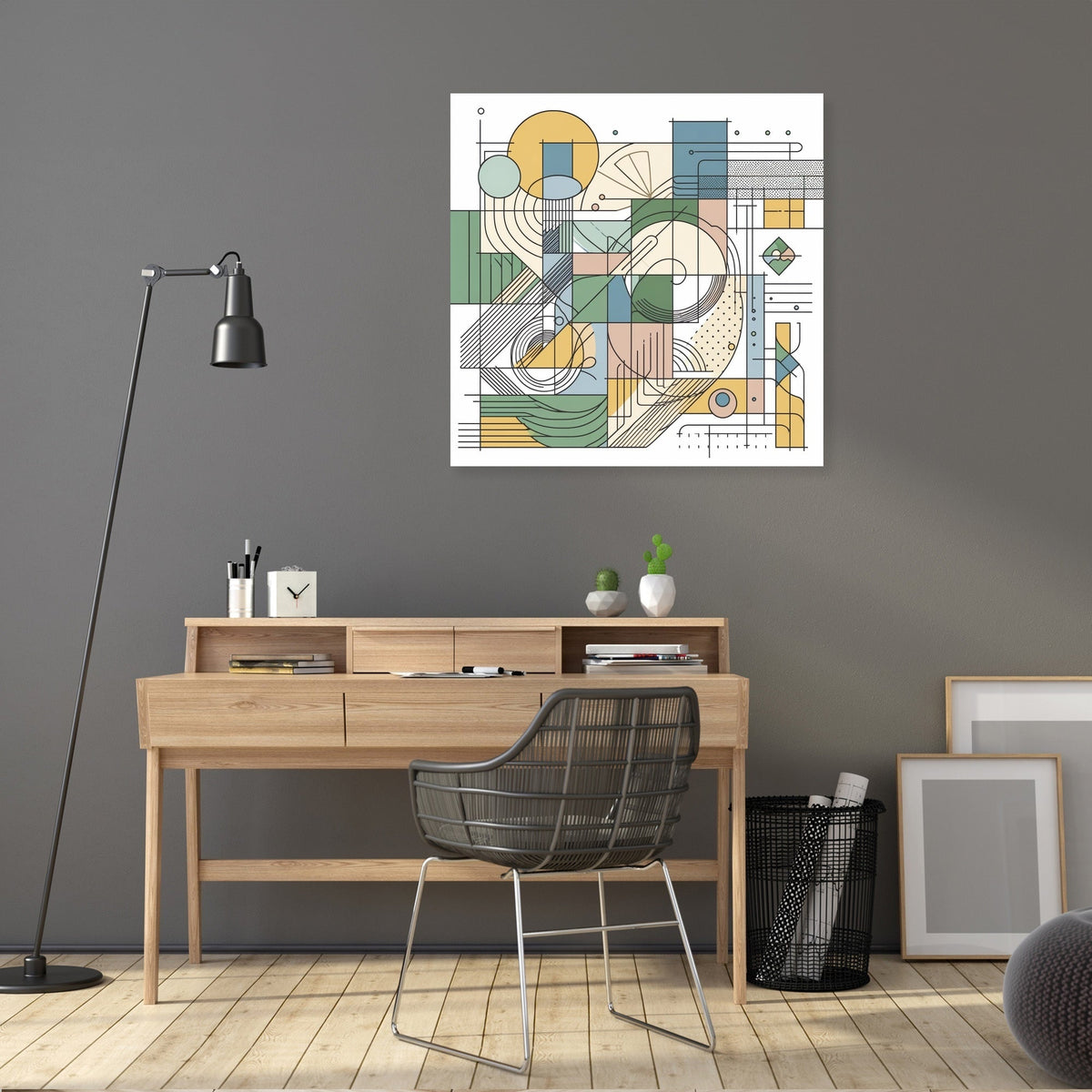 Harmonious Shapes Canvas