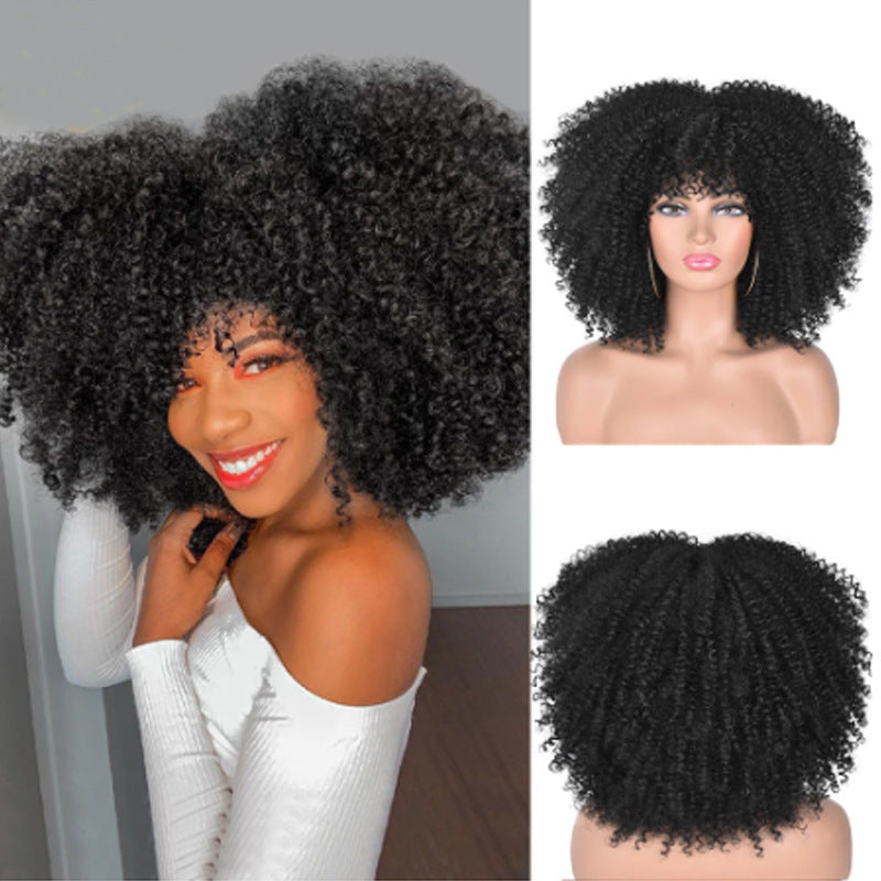 Heat-Resistant Synthetic Hairpiece
