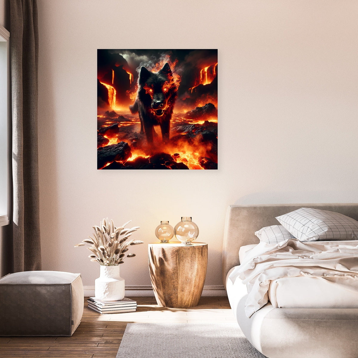 Hellhound of the Underworld Canvas