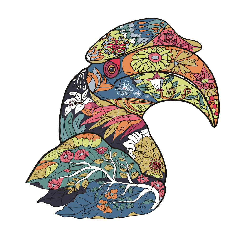 Each Piece Is Animal Shaped Christmas Gift Colorful Elephant Turtle Wooden Jigsaw Puzzles