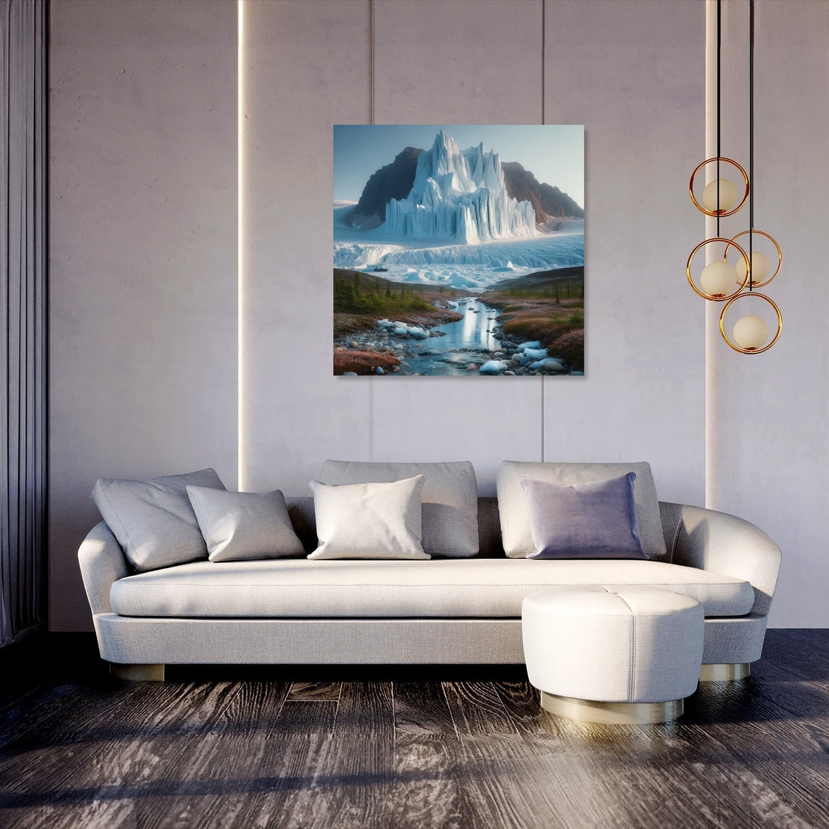 Glacial Majesty Canvas