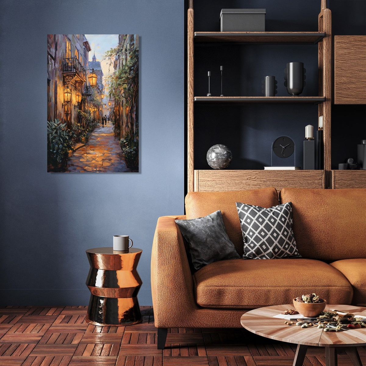 Cobblestone Nostalgia Canvas