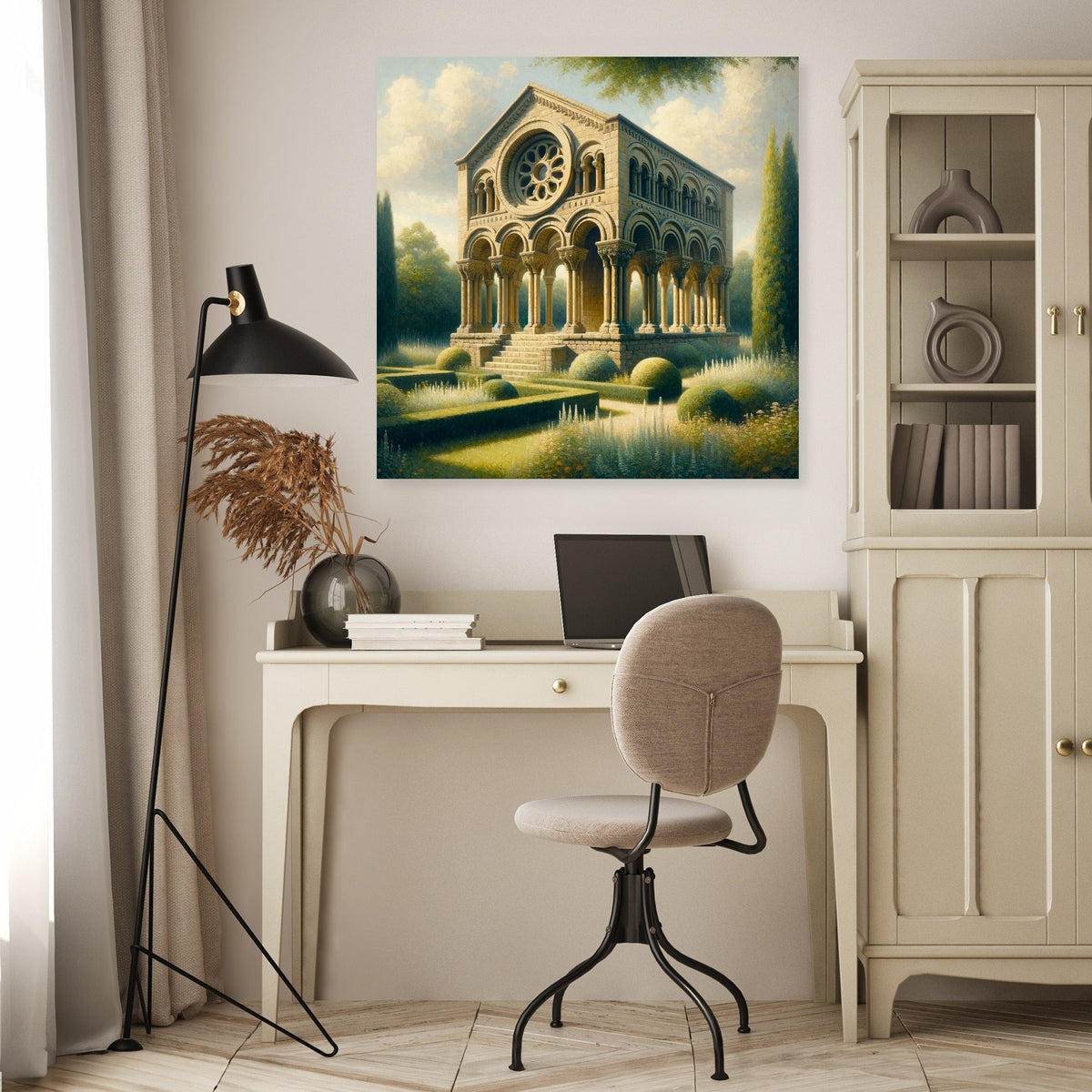 Romanesque Reverie Canvas