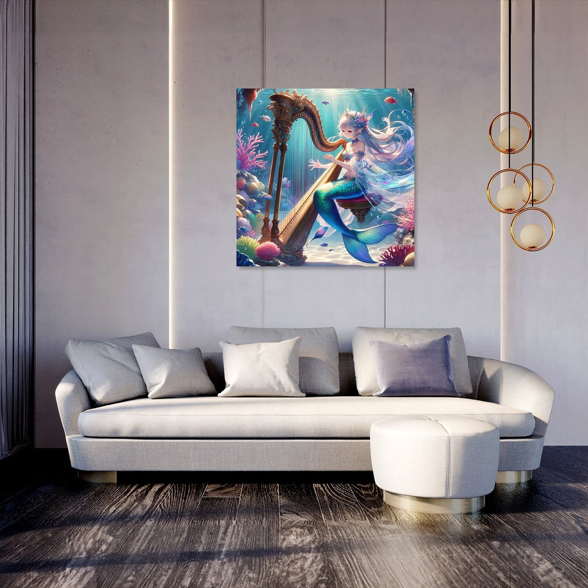 Ocean's Melody Canvas