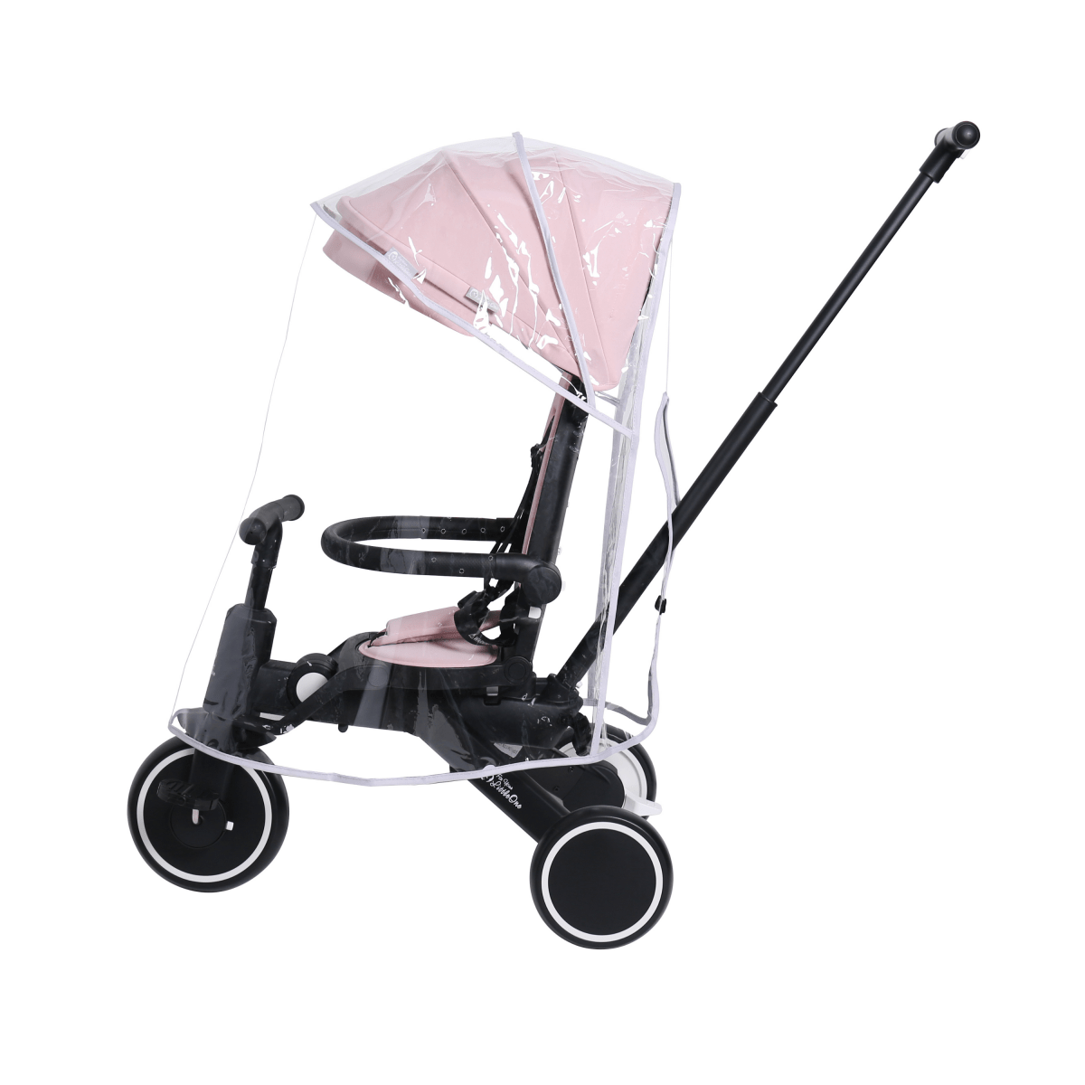Foryourlittleone Xplor Plus 6 in 1 Foldable Trike - Pastel Pink (10m-4y)