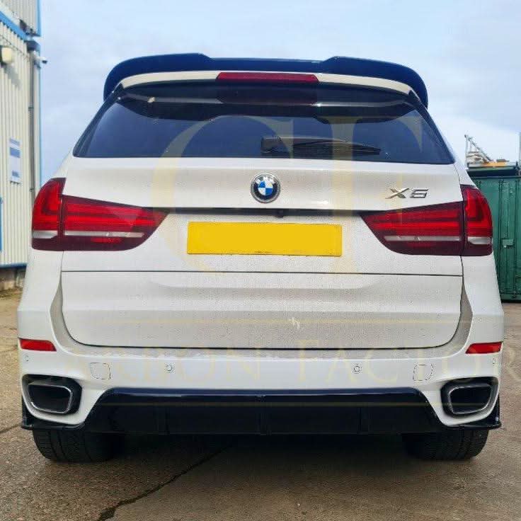 Carbon Factory Style Gloss Black Rear Diffuser for BMW F15 X5 13-18