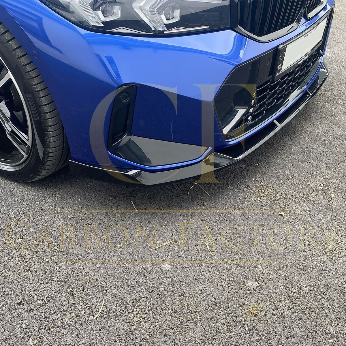 FD Style Gloss Black Front Splitter for BMW 3 Series G20 G21 LCI 23-Present