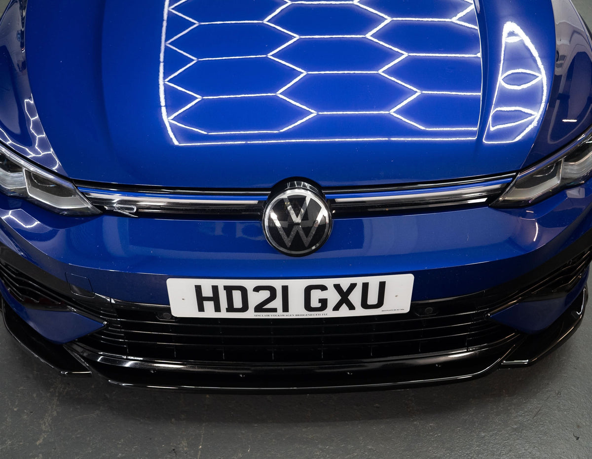 MAX V1 Style Gloss Black Front Splitter for VW Golf MK8 R 21-23