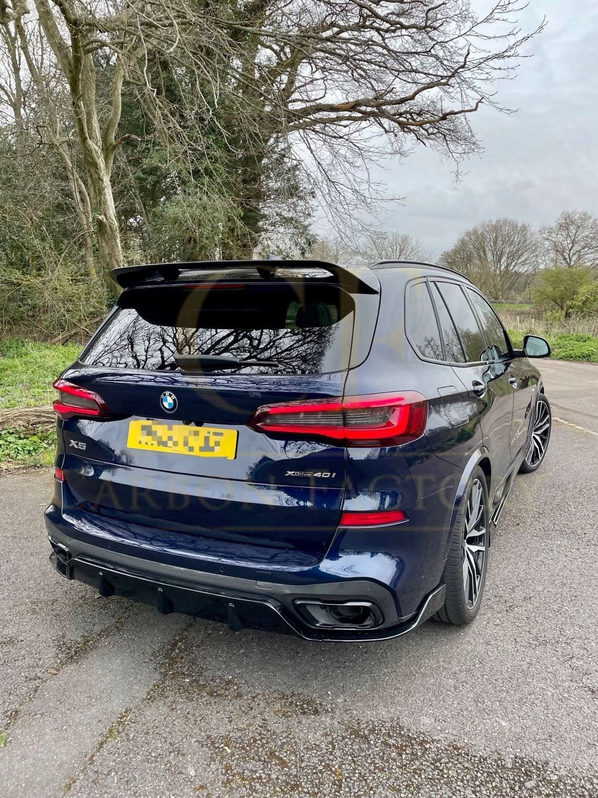MP Style Gloss Black Roof Spoiler for BMW G05 X5 19-25