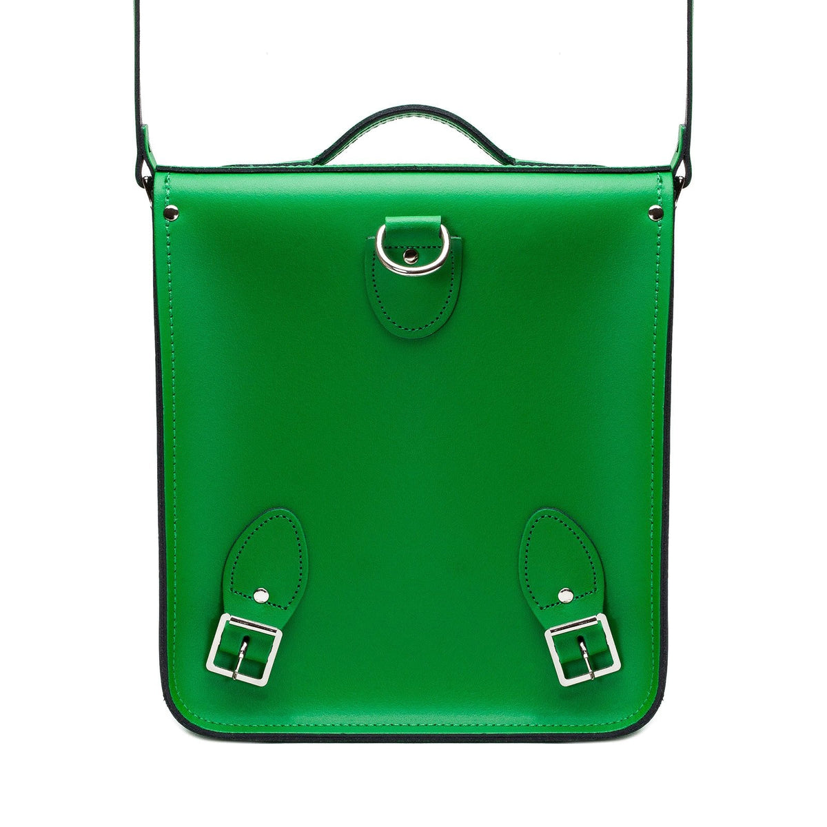 Handmade Leather City Backpack - Green