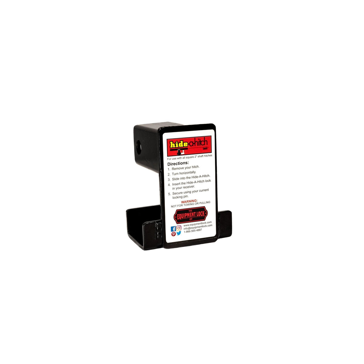 Hide-A-Hitch Trailer Hitch Lock