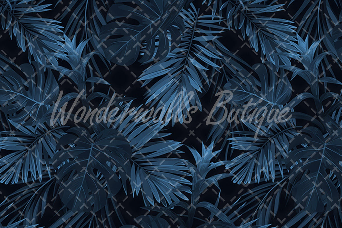 Dark Leaves | Removable Wallpaper | Self-adhesive | Temporary wallpaper #7