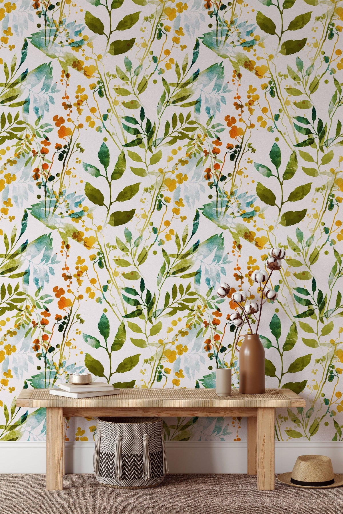 Imprints Herbs Peel and Stick | Wonderwallsboutique