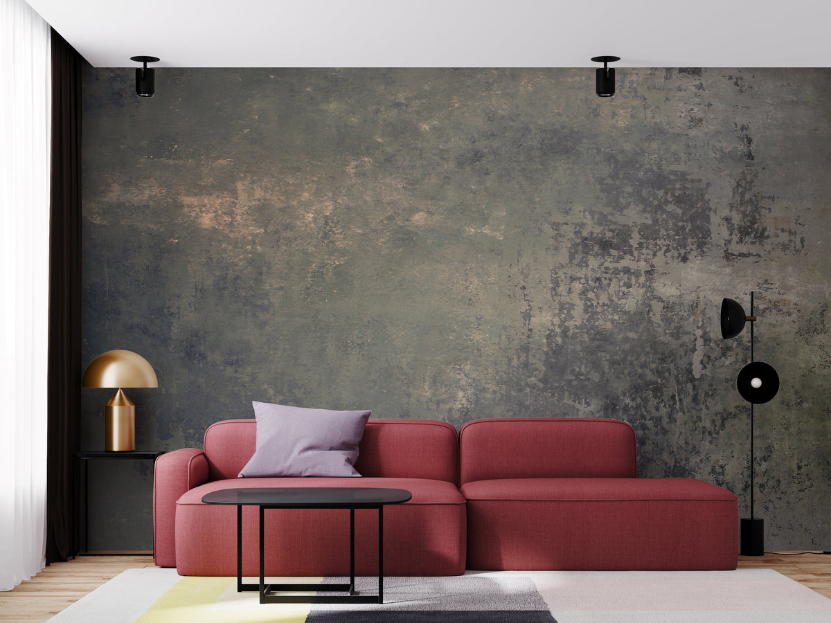 Concrete look wallpaper Peel and Stick | Wonderwallsboutique
