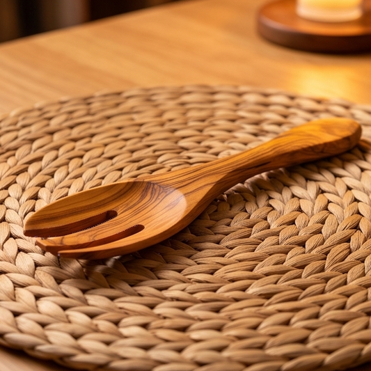 Olive Wood Cutlery 25 cm