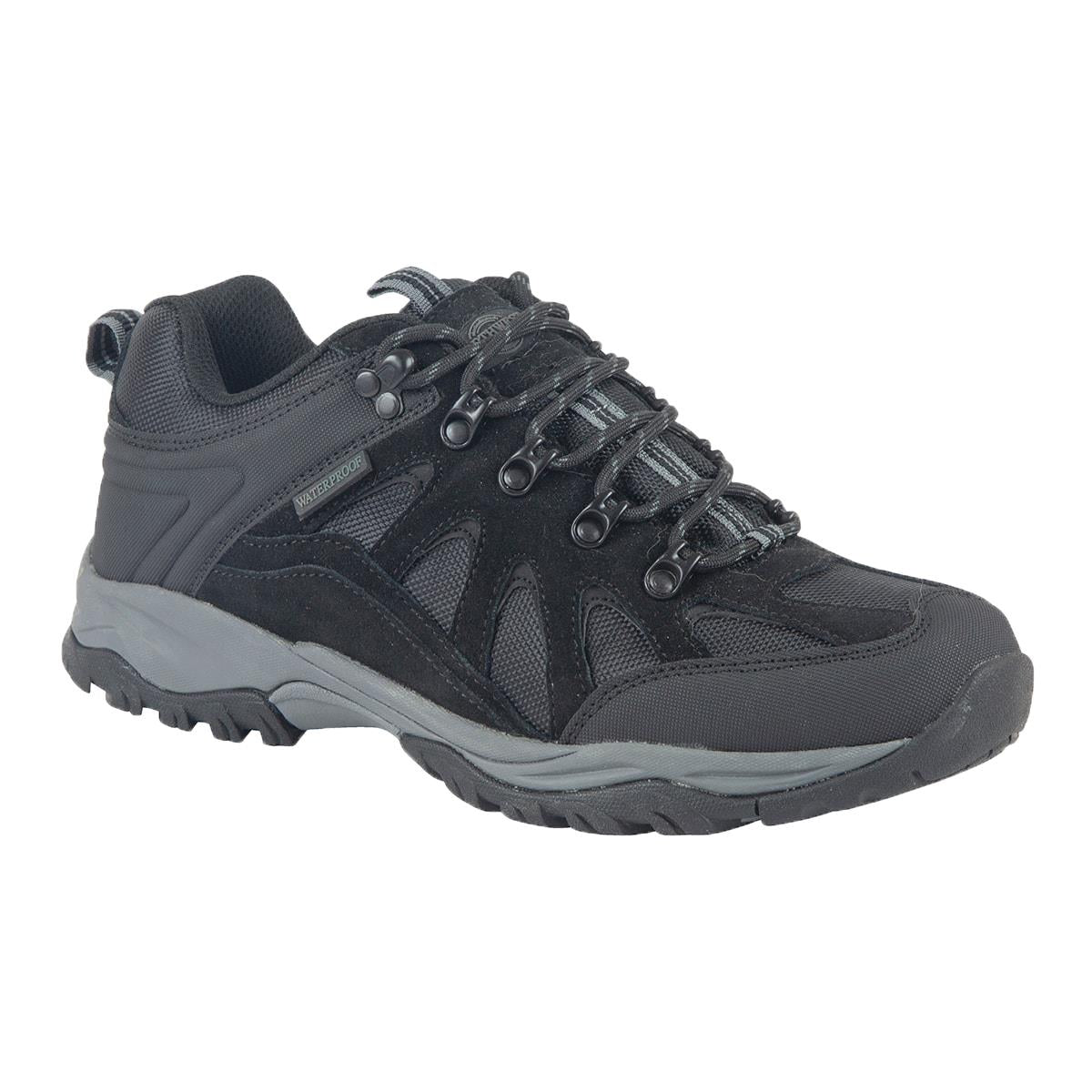 Mens Steen Leather & Mesh Top Waterproof Shoes