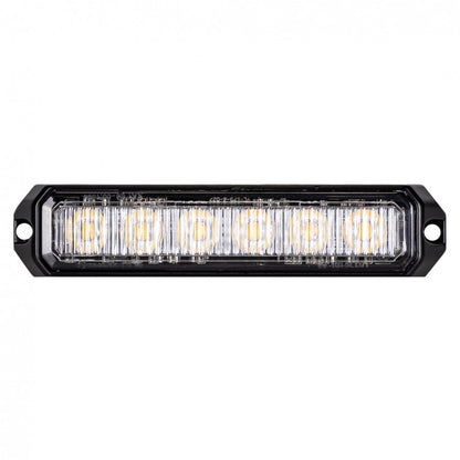 Truck LED Ultra Bright 6 LED Micro R65 Strobe Grille Lamp