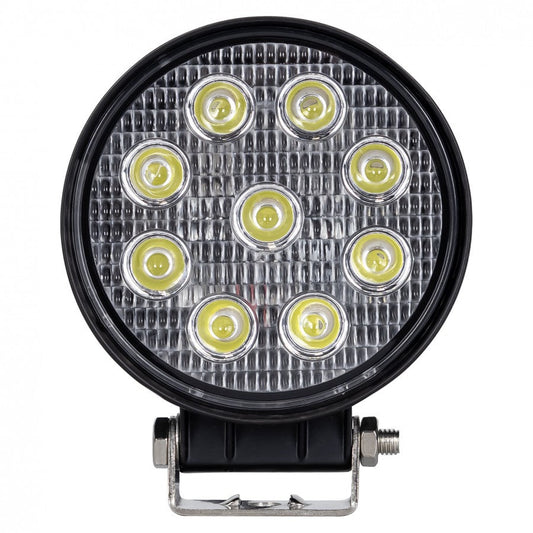 Lightbar UK 27W Round LED Utility Worklight Lamp