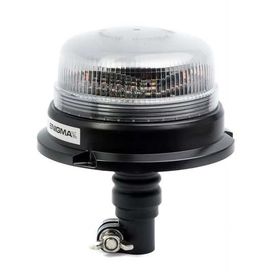 Enigma™ ECE R65 & CAP168 Low Profile LED Flashing Beacon – Flexi DIN Mount, 12/24V