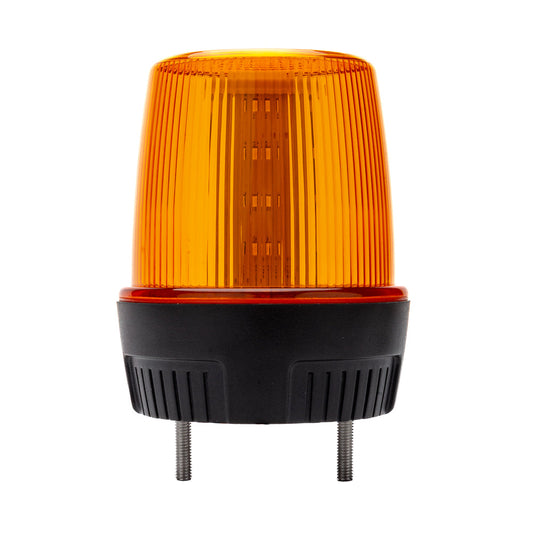 Forklift LED Safety Beacon – 10-110V Amber Warning Light, Twin Bolt Mount