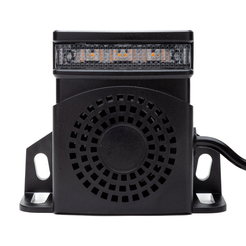 Lightbar UK Reversing Beeper Alarm with Strobe Light - Beep Beep Noise (Night Silent Function)