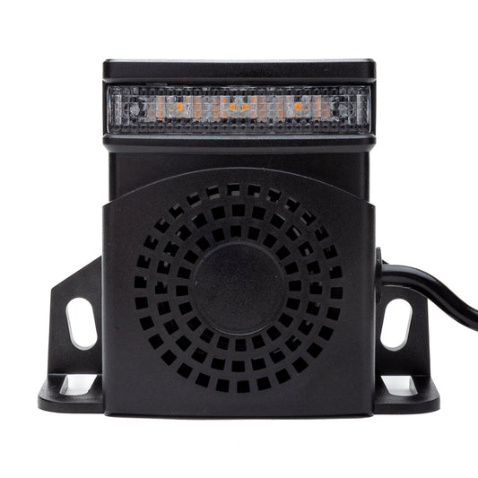 Lightbar UK Reversing Beeper Alarm with Strobe Light - Beep Beep Noise (Night Silent Function)