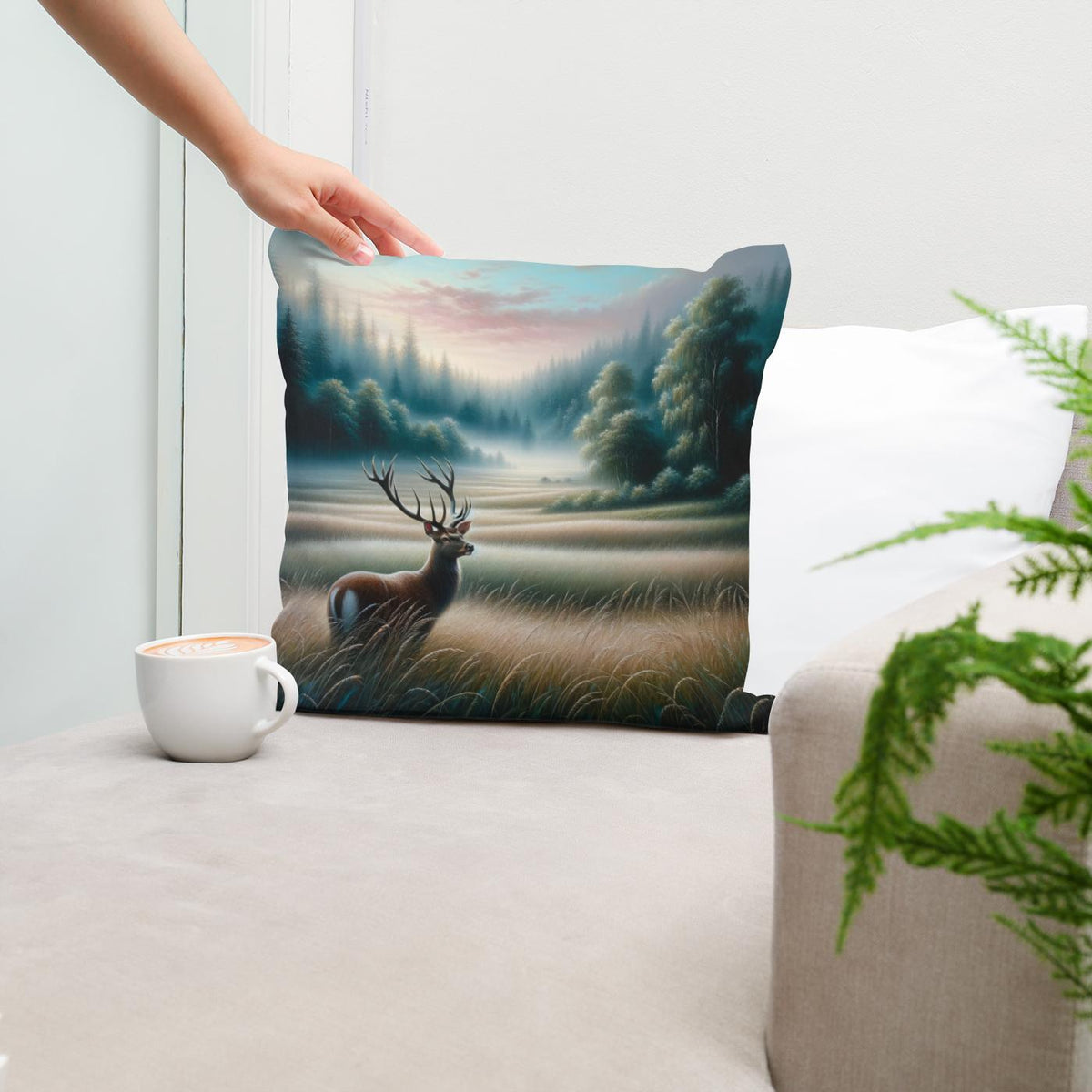 Whispering Cotton Cushion