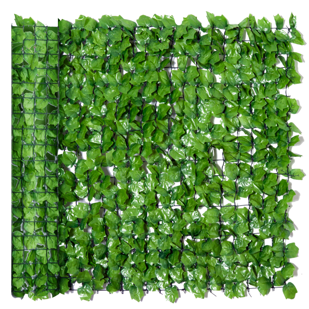 Outsunny Decorative Trellis with Artificial Leaves, 3 x 1m, Ivy Leaves
