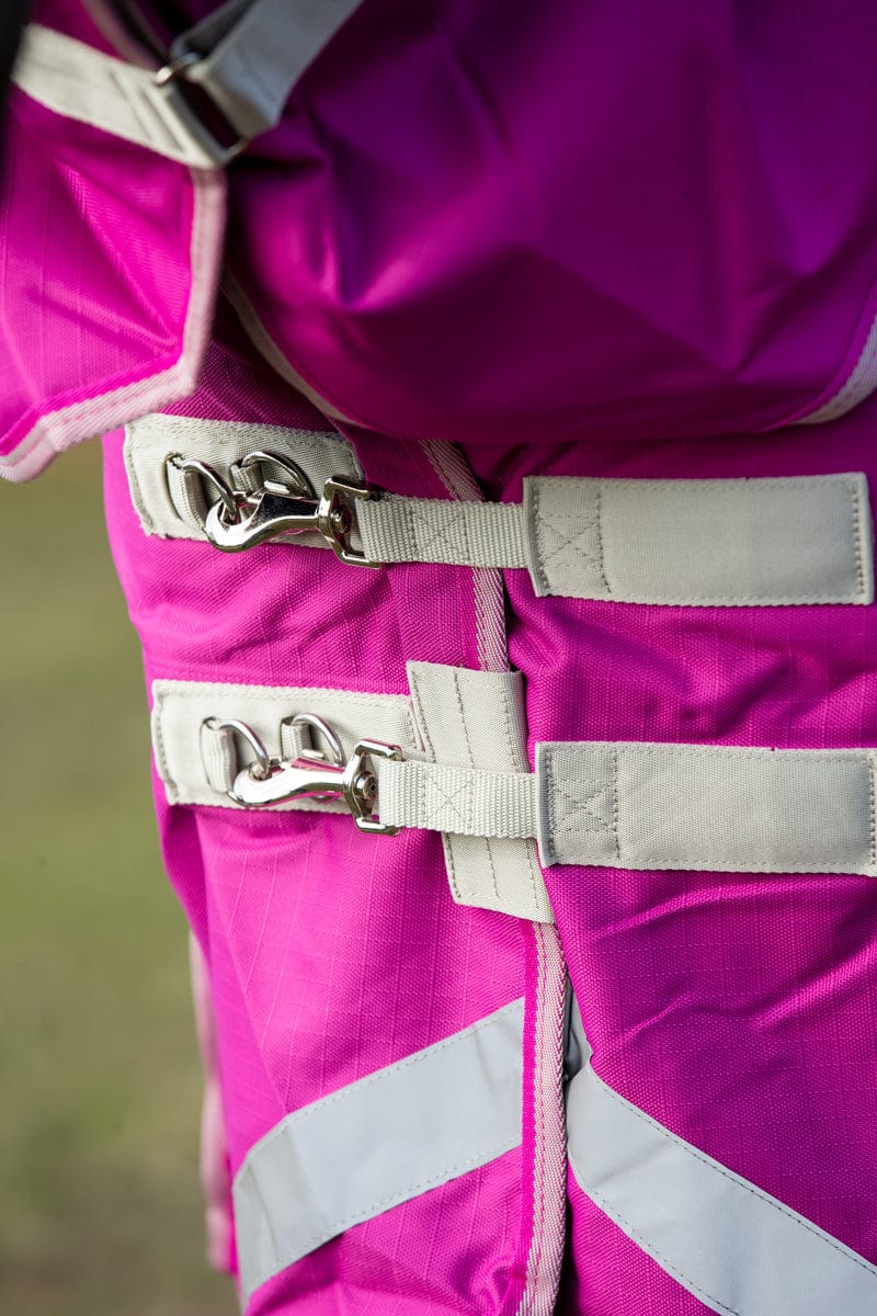 0g Detachable Neck Turnout Rug - Mulberry
