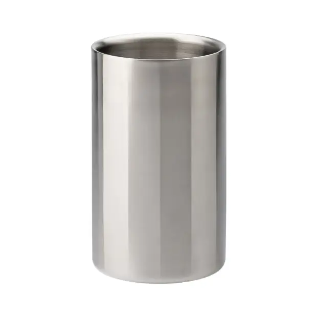 Double Wall Wine Cooler - Stainless Steel