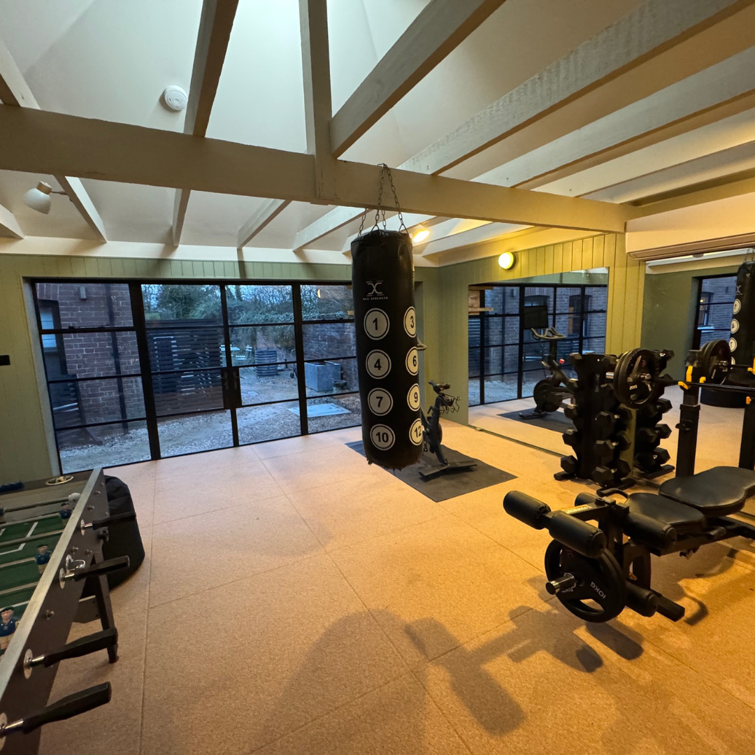 20mm Gym Flooring Mats – Navagio Premium Home Gym Floor – Sprung Konnecta