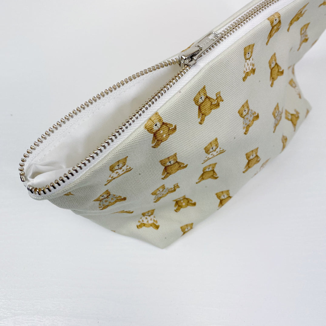 Nappy Wallet - Teddy Bear Print