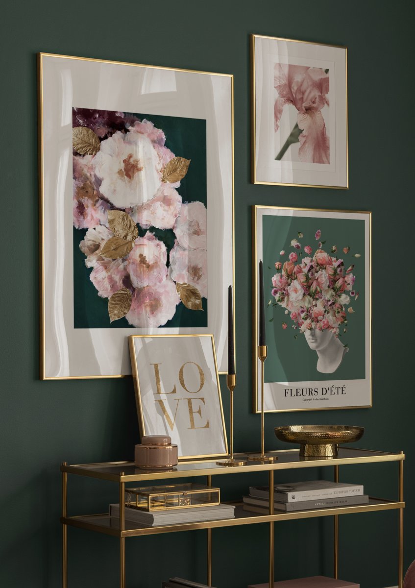 Flower Statue No2 Poster