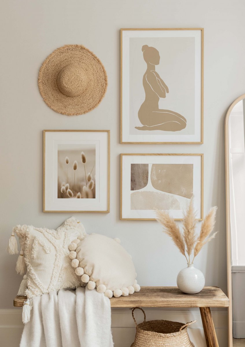 Female Silhouette No1 Poster