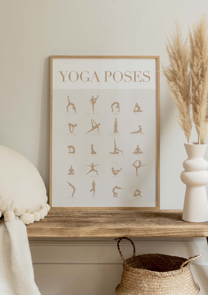Yoga Poses Poster