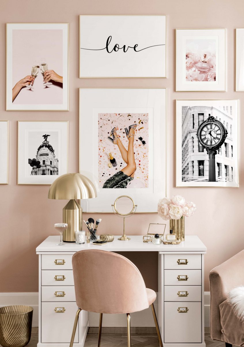 Pink Scent Poster