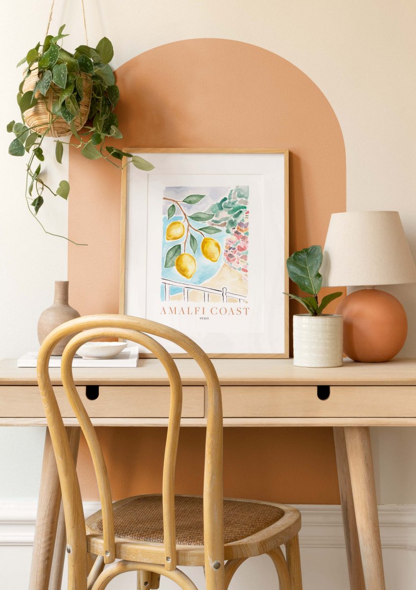 Amalfi Coast Lemons Poster