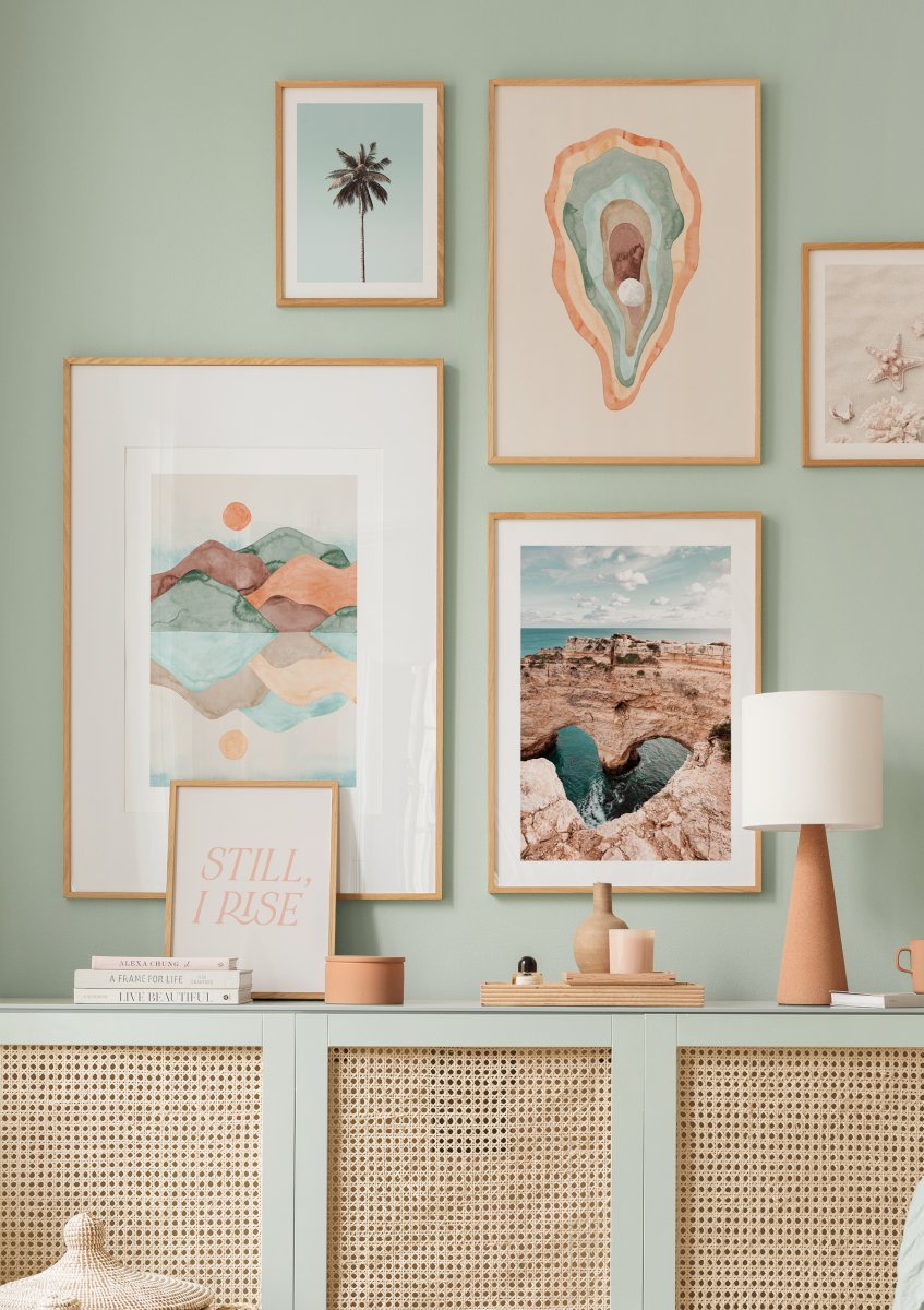 Watercolour Oyster Poster