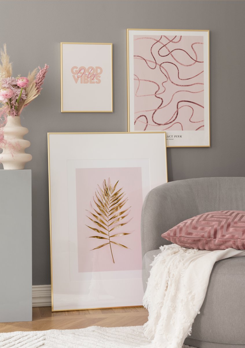 Gold Leaf No1 Poster