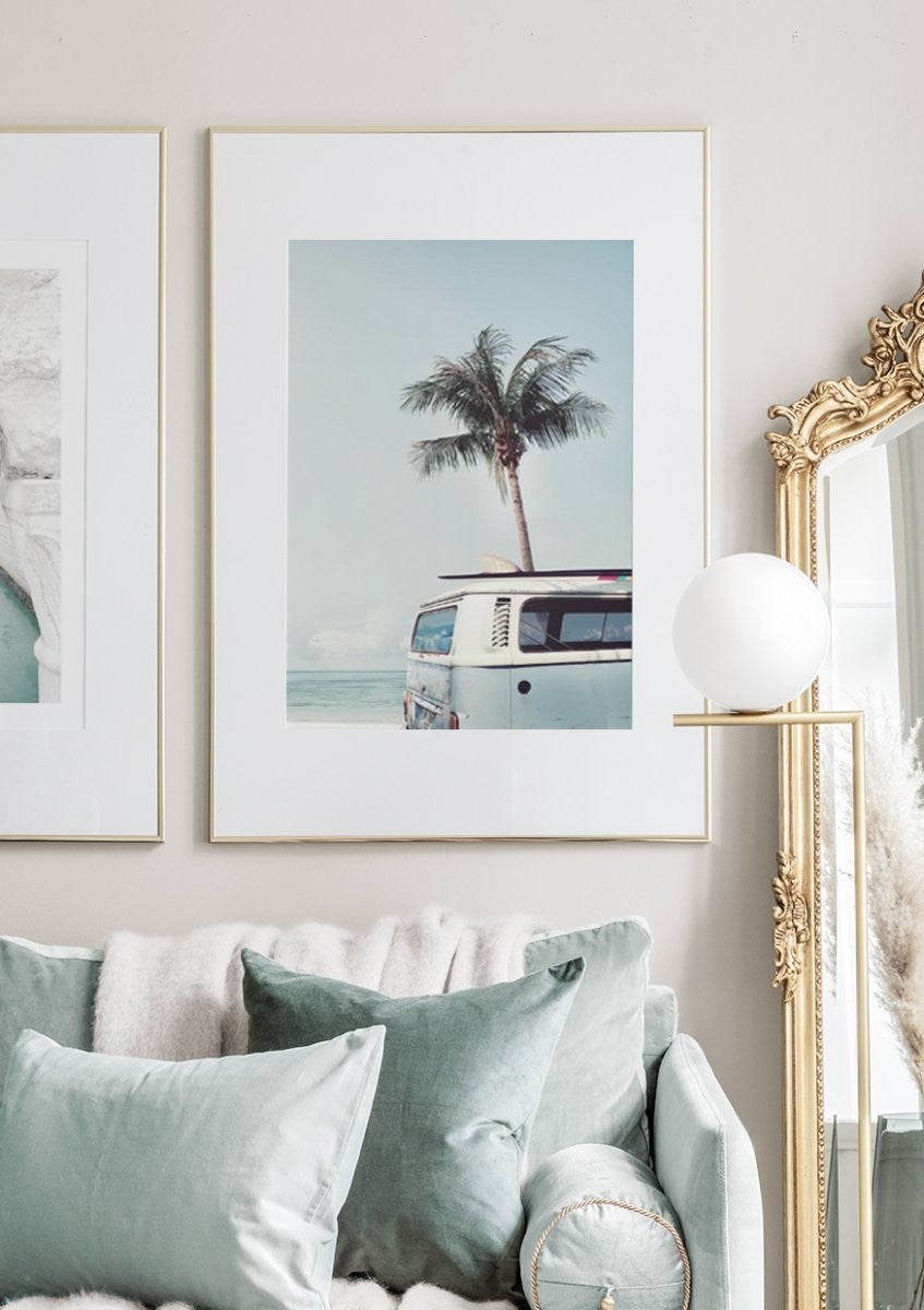 Surf Van Poster