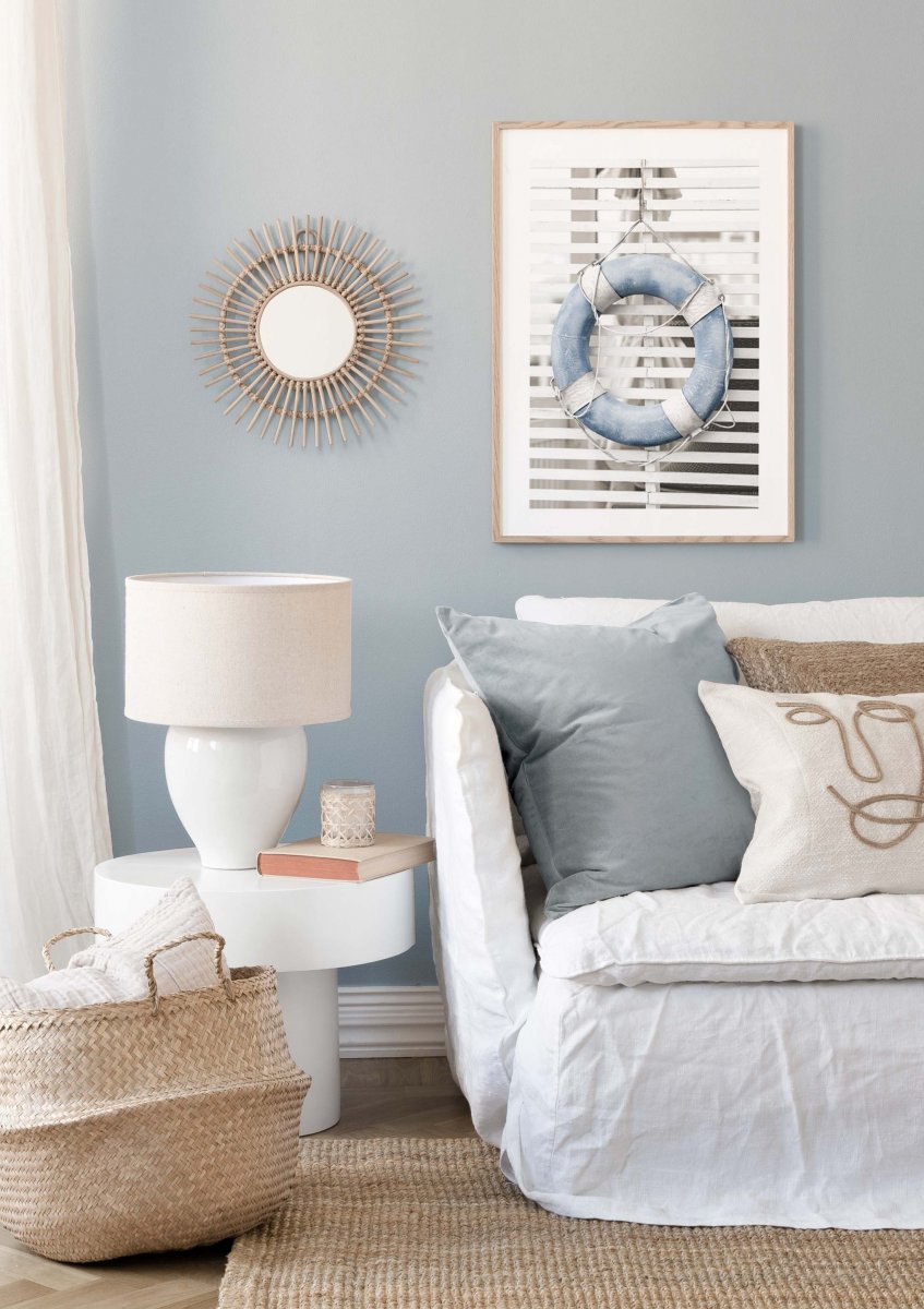 Blue Lifebuoy Poster