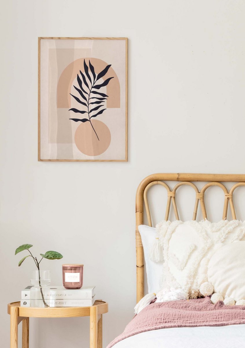 Shapes & Botanical No1 Poster