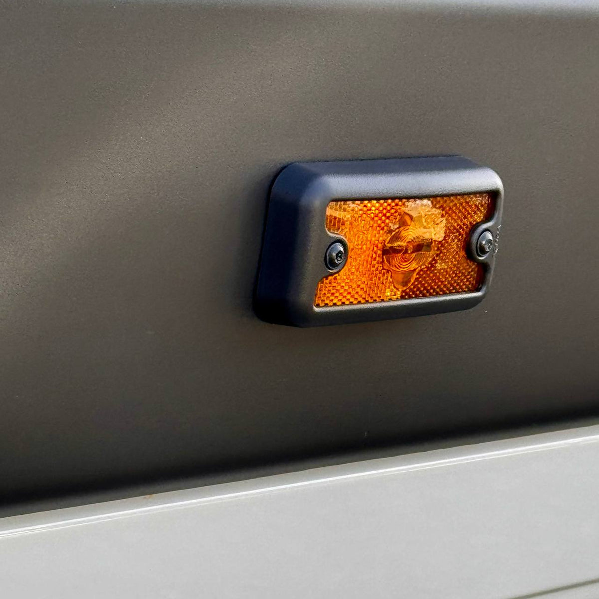 For Peugeot Boxer Side Signal Marker Light Cover Guard - Textured Black | Van-X