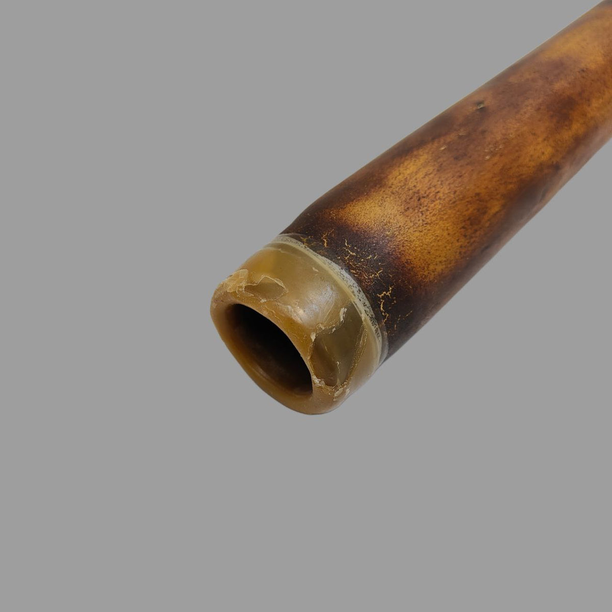 Didgeridoo Hand Fired Modern Beeswax Mouthpiece Easy Play World Percussion USA