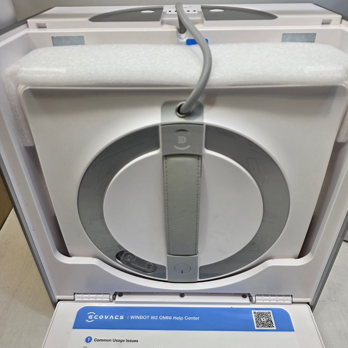 ECOVACS Window Cleaning Robot Glass Cleaner Edge Cleaning Spray System