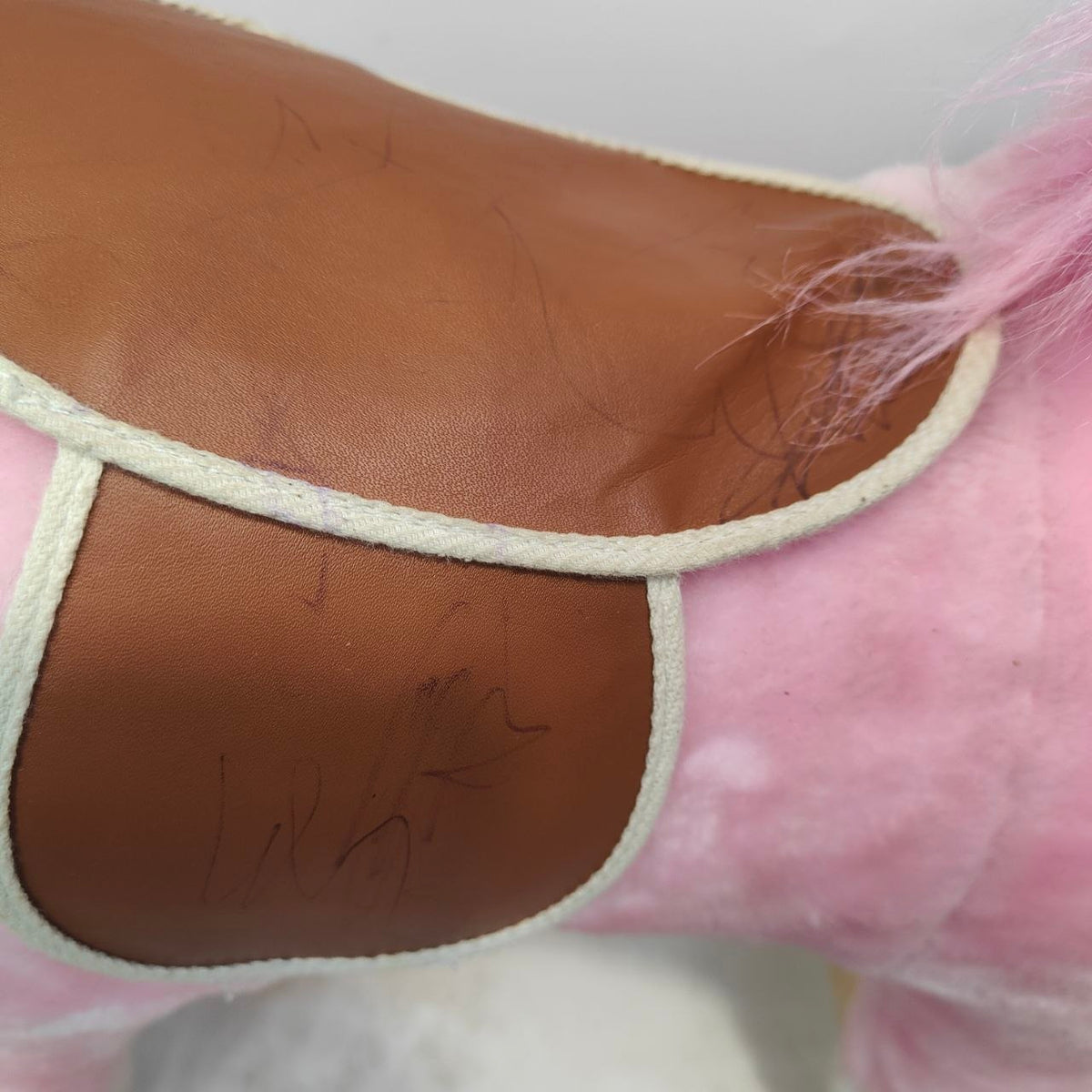 Kids Rocking Horse Plush Ride On Toy Sound Moving Mouth 3-6 years HOMCOM
