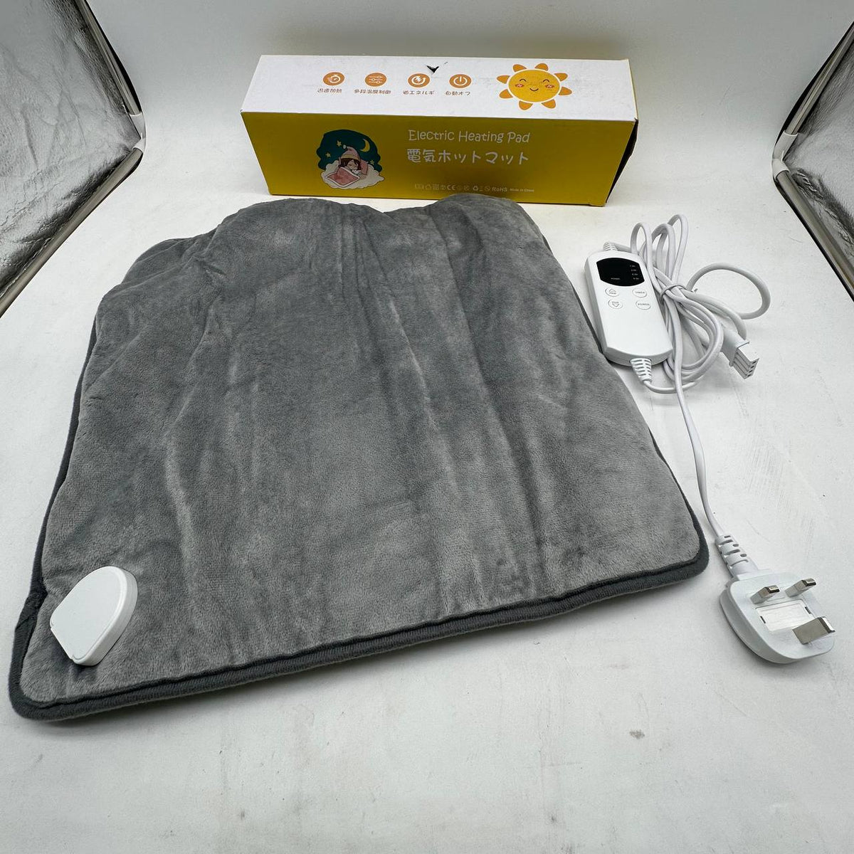 Electric Pet Heating Pad 44x44cm Adjustable Heat Timer for Cat Dog